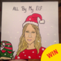 An artist from Kildare is painting these lovely diva Christmas cards