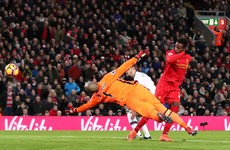 Randolph howler gifts Liverpool equaliser as Reds are held at home