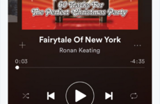 Loads of Spotify users are being caught out by Ronan Keating's cover of Fairytale of New York