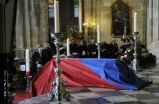 Czechs pay tribute as former president Vaclav Havel laid to rest