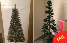 This woman's hilariously rubbish 'Christmas tree' from Argos is going viral on Facebook