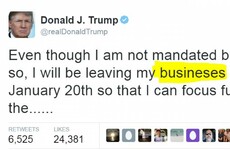This guy heroically corrected Donald Trump's spelling of the word 'businesses'