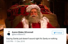 'Santy' is the correct name for Santa Claus and we should all just agree this Christmas