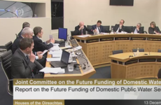 In private and no questions: The first water committee meeting