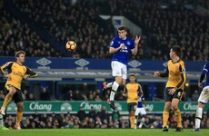 Seamus Coleman on target as Everton stun Arsenal