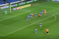 Irish full-back Matt Doherty scored with a super long-range effort last night