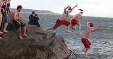 In pictures: Taking the plunge at Sandycove's Christmas swim