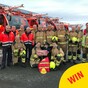 Ireland's youngest garda met these firefighters on a tour of Dublin Airport
