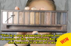 This dad narrated his teenage daughter's makeup tutorial and it's sassy as hell