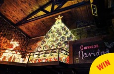 This Irish bar in New York has made an epic Christmas tree with kegs of Guinness