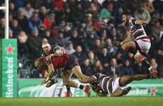 Late long-range penalty brings Munster winning streak to an end in Welford Road