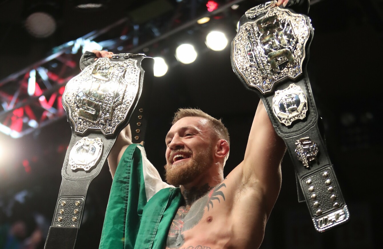 Conor McGregor crowned 2016 RTÉ Sports Person of the Year · The42