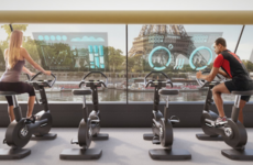 This ‘gym boat’ that could float across the Seine is powered by workouts