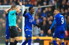 Leicester appeal Jamie Vardy's ban for red card
