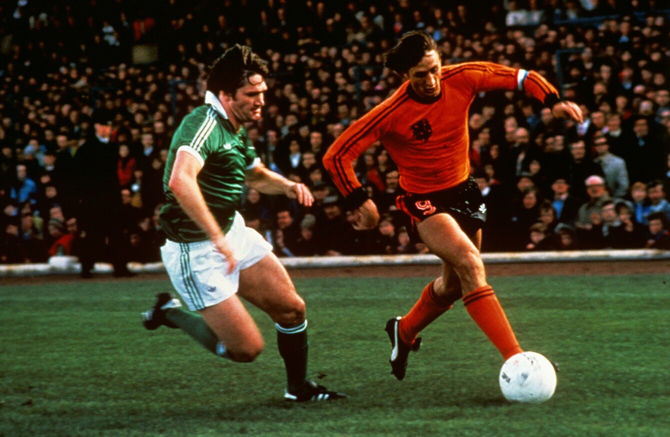 Dutch legend Johan Cruyff on how he learned to play football · The42