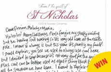 A Derry man has been writing the most adorable 'letters from santa' to his nieces and nephews