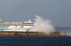 Baby it's windy outside: ferry services cancelled as motorists warned over debris