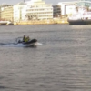 A man was rescued from the River Liffey in Dublin this morning