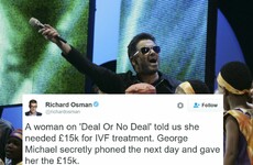 These lovely stories of George Michael's generosity are being shared today