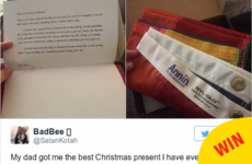 A dad's lovely response to his daughter's request for a pride flag for Christmas is going viral