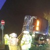 17 people hospitalised after coach overturned in heavy fog in the UK