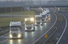 Truckers across Poland sound their horns as owner of lorry used in Berlin attack laid to rest