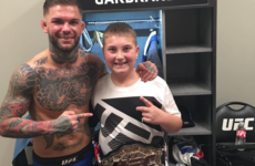 Cody Garbrandt lights up fan's night as he gives his belt to cancer survivor