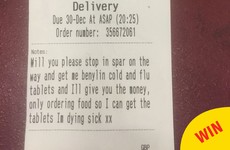 This Belfast chipper brilliantly fulfilled this sick customer's gas Just Eat request