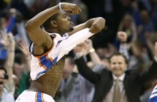 WATCH: Kevin Durant nails a buzzer-beater from miles away to beat the champions