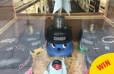 An adorable hoover window display in a Cork shop has gone viral on Reddit