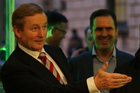 Taoiseach Enda Kenny TD and Martin Shanahan, CEO of IDA Ireland