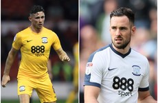 Two Irish players achieved milestones in action in the Championship yesterday