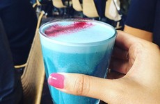 This cafe in Dublin is bringing the 'blue latte' craze to Ireland