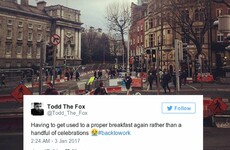 10 people who had a bad case of The Fear this morning