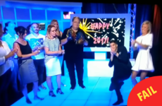 An Australian TV show hosted what could be the world's saddest New Year's countdown