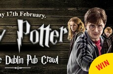There’s a Harry Potter pub crawl happening in Dublin next month