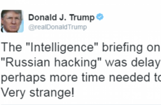 Donald Trump tweets backing of Julian Assange and mocks US intelligence agencies