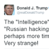 Donald Trump tweets backing of Julian Assange and mocks US intelligence agencies