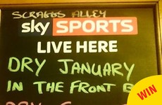 A pub in Carlow is taking the piss out of Dry January with these 'special offers'