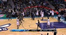 Russell Westbrook hit a ref in the head with the basketball and a former player says it was intentional