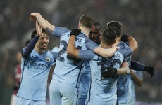 5-star Man City dump West Ham out of the FA Cup