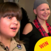 This kid grew out his hair for 2 years to make a wig for his friend with alopecia