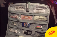 This hero of a taxi driver made up an excellent care package for passengers in need