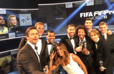 The FifPro World XI is basically an El Clasico composite