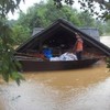 Trains come to end of the line in Vietnam floods