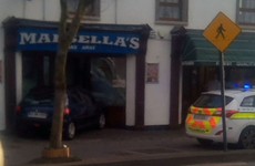 Car driven through doors of fast food shop in Arklow