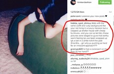 People are accusing Kim Kardashian of pretending to look poor in her new Instagram photos