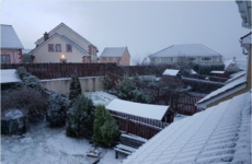 Letterkenny has been blessed with snow this morning, the lucky sods