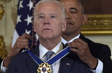 Obama and Biden took their bromance to new levels and there wasn't a dry eye in the White House