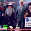 Watch: The bizarre moment US news network C-Span was 'taken over' by Russia Today